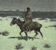 The Luckless Hunter (mk43) Frederic Remington